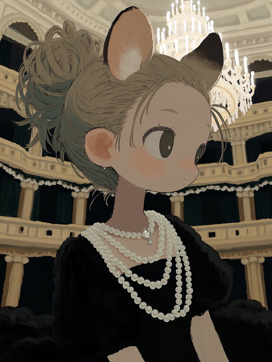 ネックレスねず耳 | の人気AIイラスト・グラビア