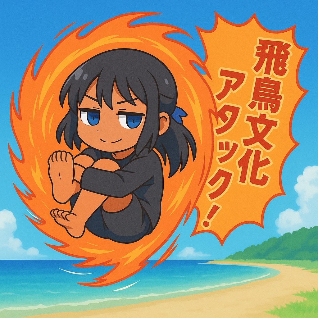 飛鳥文化アタックのこなつちゃん