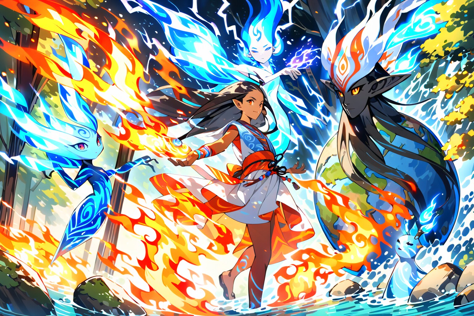 精霊に選ばれた少女