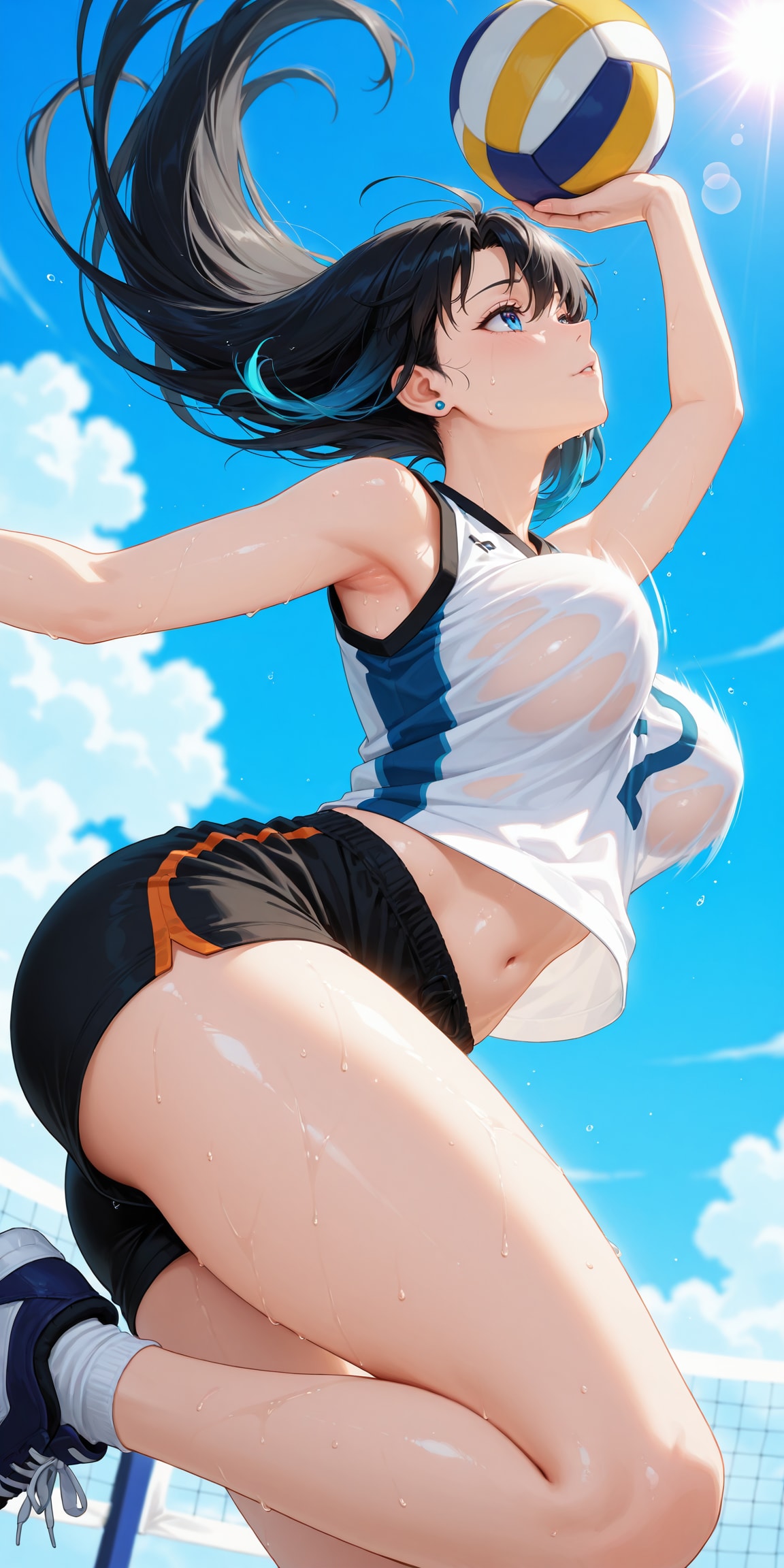 ルミのビーチバレー