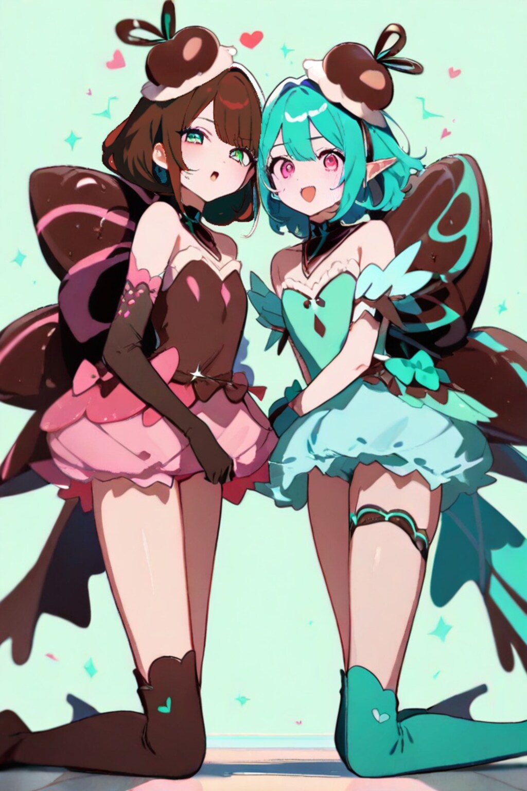 チョコとミント