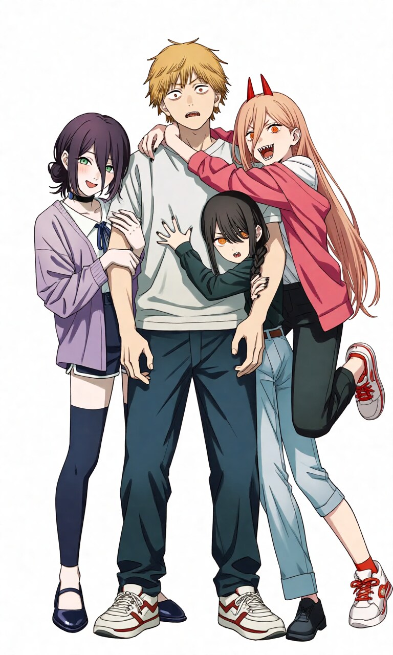 デンジ過激派3人娘