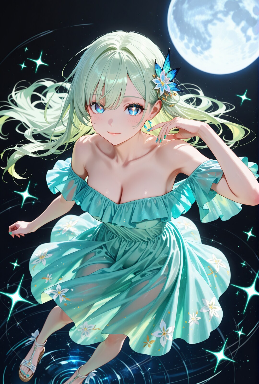 月光の女神3 | の人気AIイラスト・グラビア