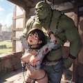オークの肉鎧（ブラック） 2枚目