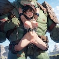 オークの肉鎧（ブラック） 4枚目