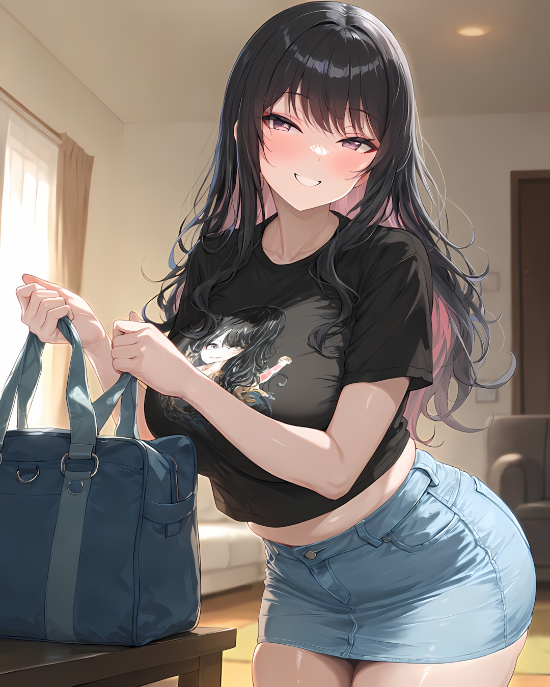 🏡水曜の夜はお部屋でっ💖クロップドギャルのリナちゃんお迎え
