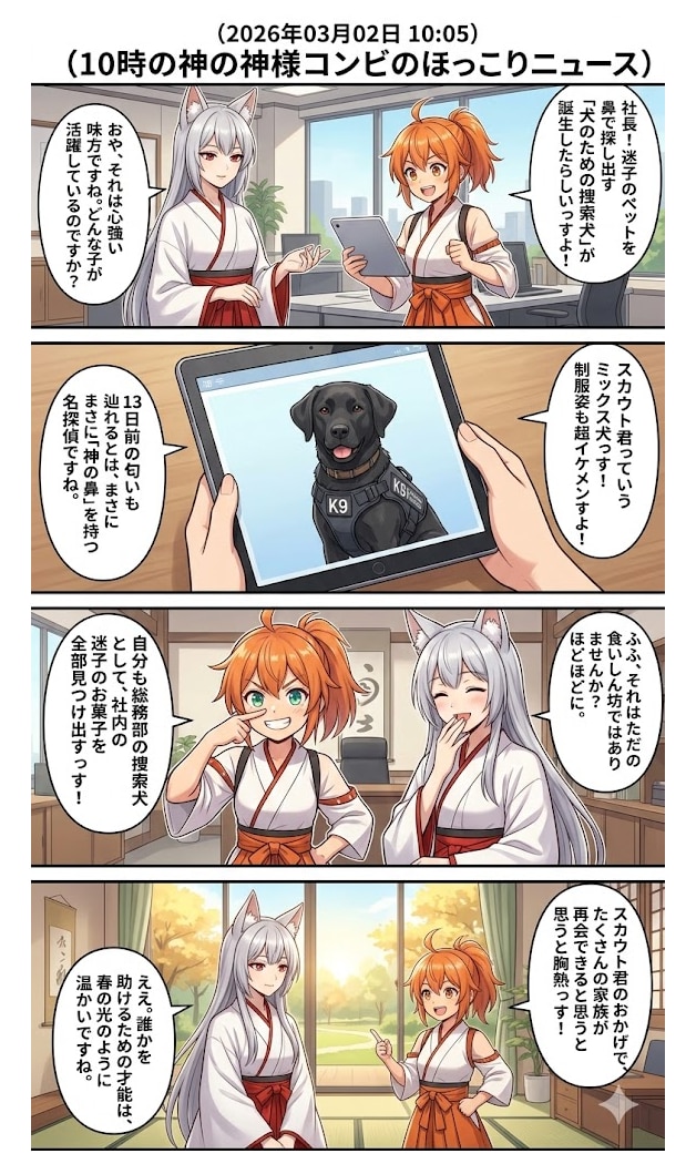 行方不明になったペットを捜索するための専門犬 | の人気AIイラスト・グラビア