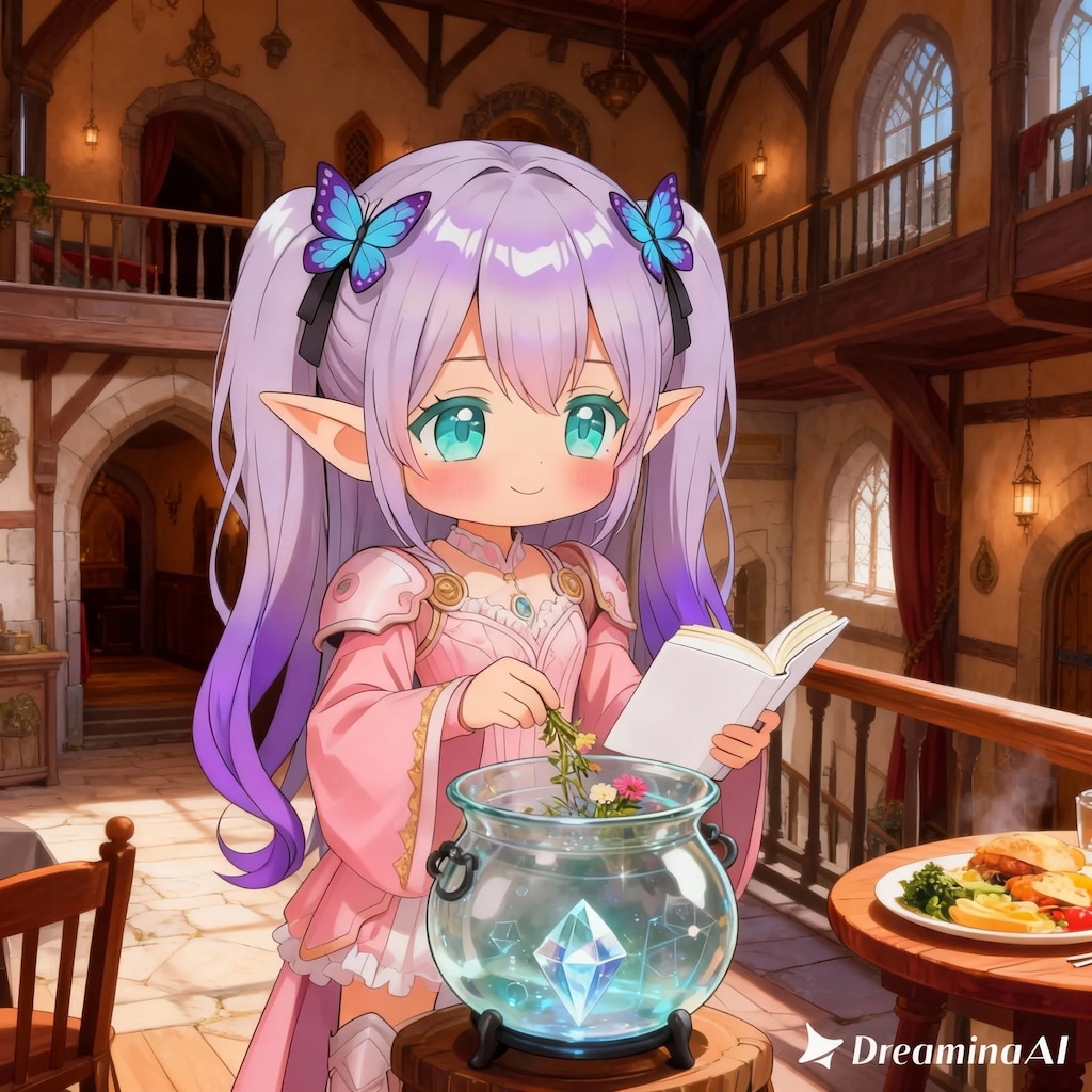 今日は錬金術の練習してます🌿