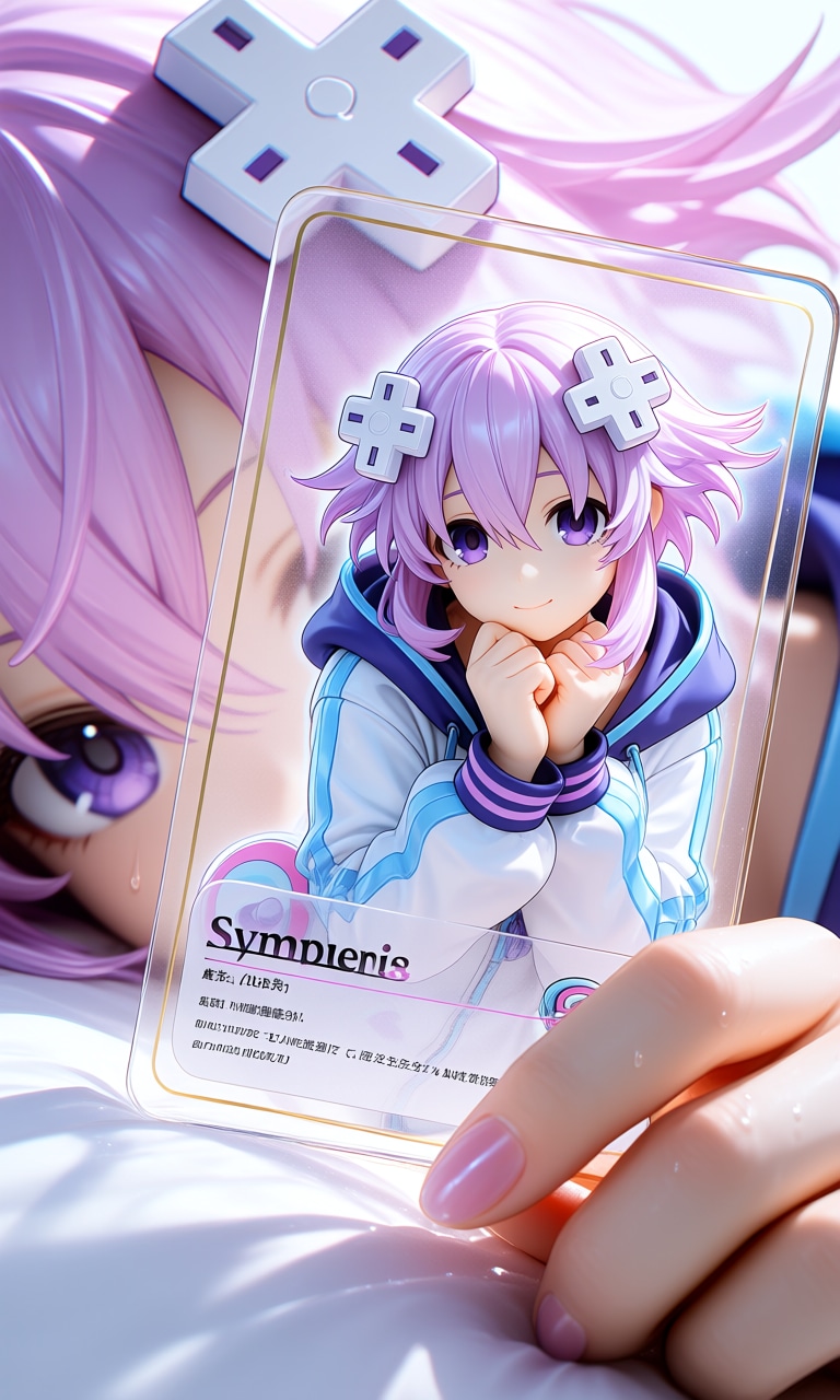 ネプテューヌ (超次元ゲイムネプテューヌ)アクリルスタンドフィギュア | の人気AIイラスト・グラビア