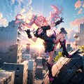 変わり者の少女 4枚目