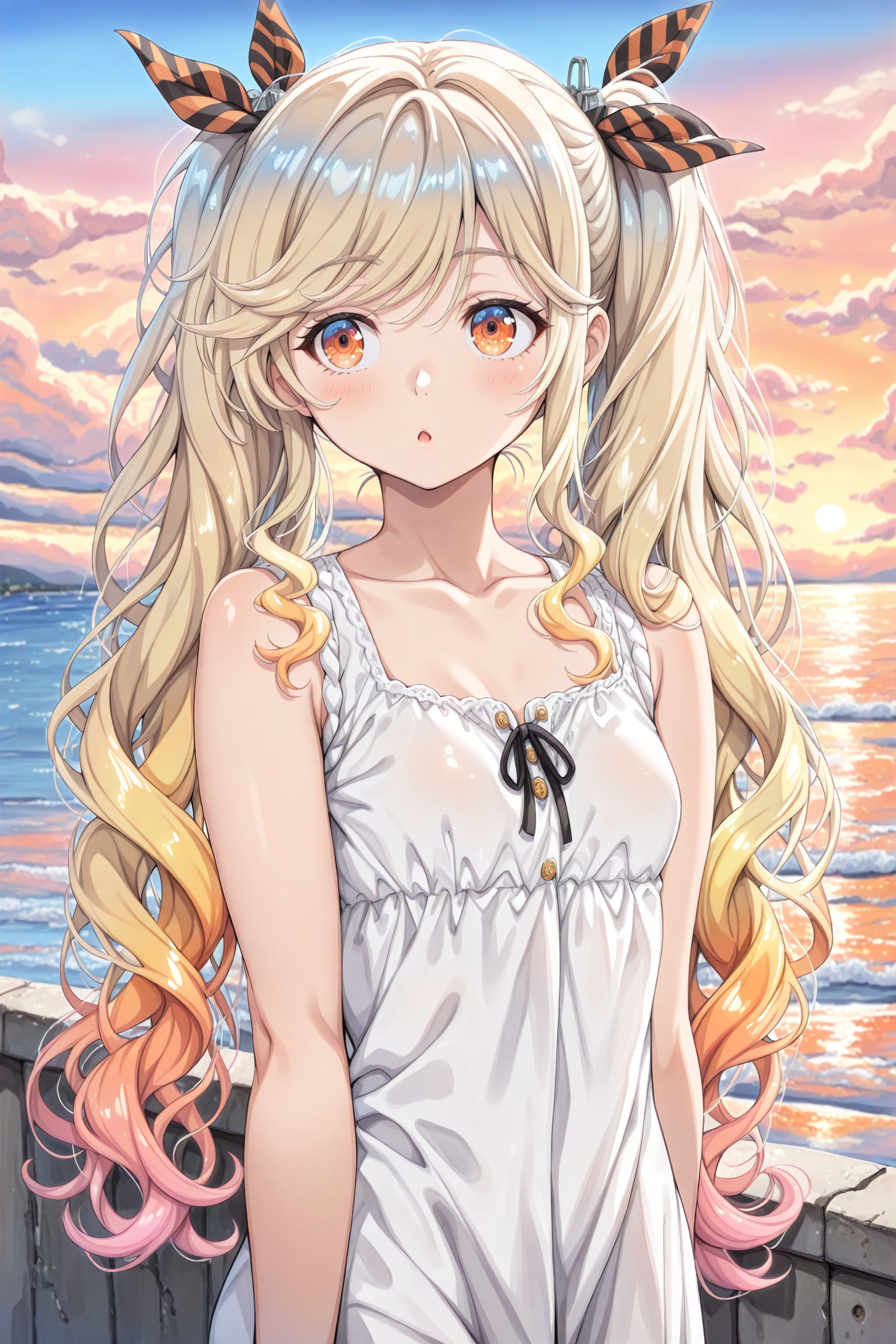 夕暮れ