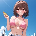ビキニ＆チューブトップ＋タイトスカート水着32 11枚目