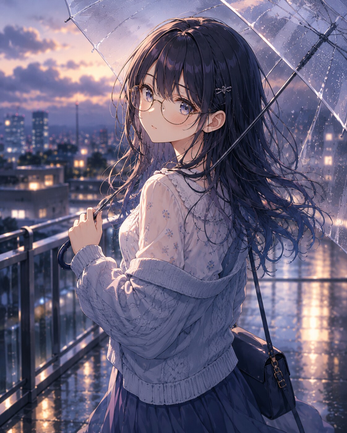 眼鏡っ娘観測所・観測記録No.010 | の人気AIイラスト・グラビア