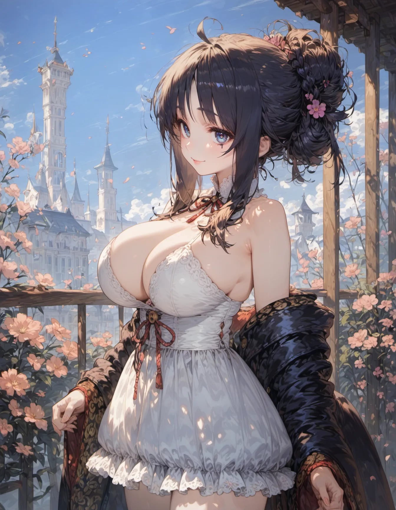 Spring Balcony Reverie