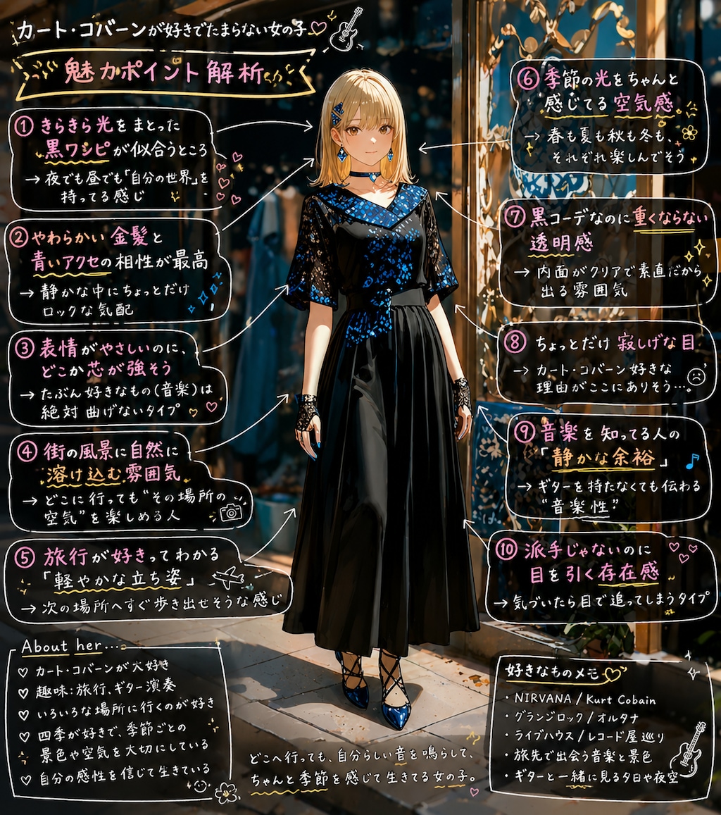これがカート・コバーン好きの女だ！