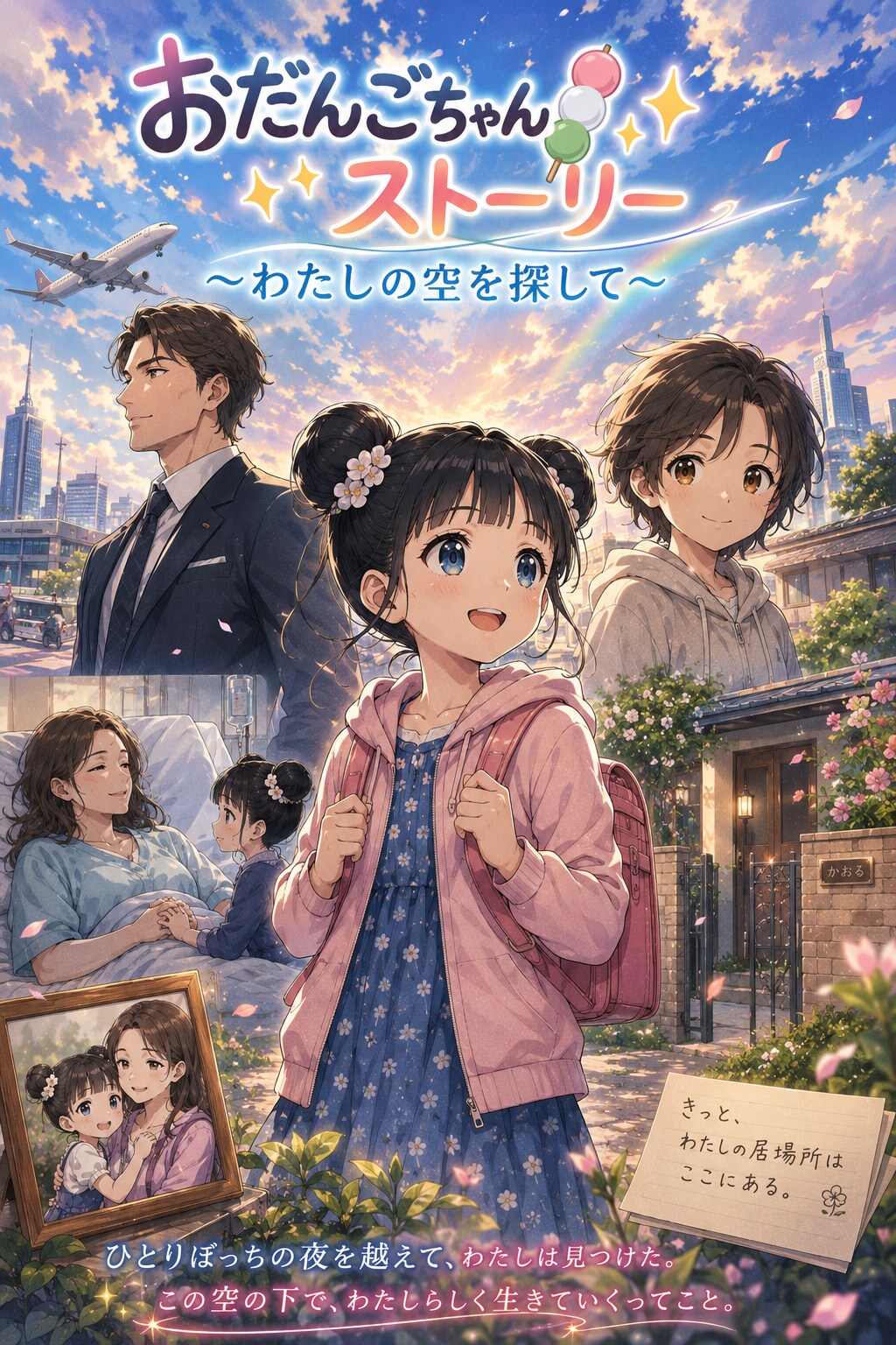 おだんごちゃん🍡✨ストーリー～わたしの空を探して～　キービジュアル