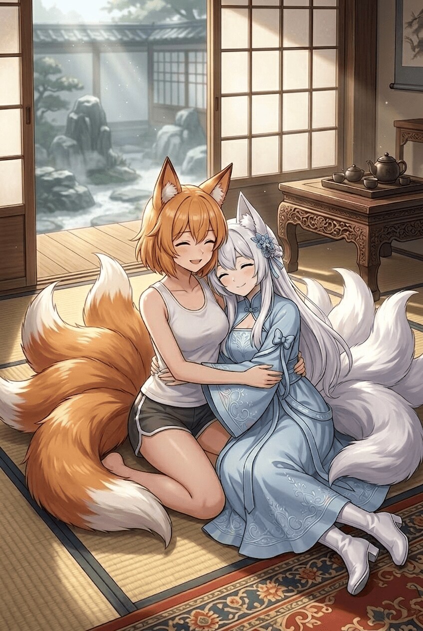 てぇてぇタイム❤️ | の人気AIイラスト・グラビア