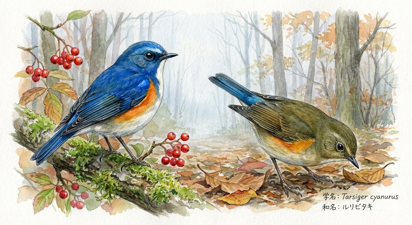 鳥(水彩画)(Gemini)(31) | の人気AIイラスト・グラビア