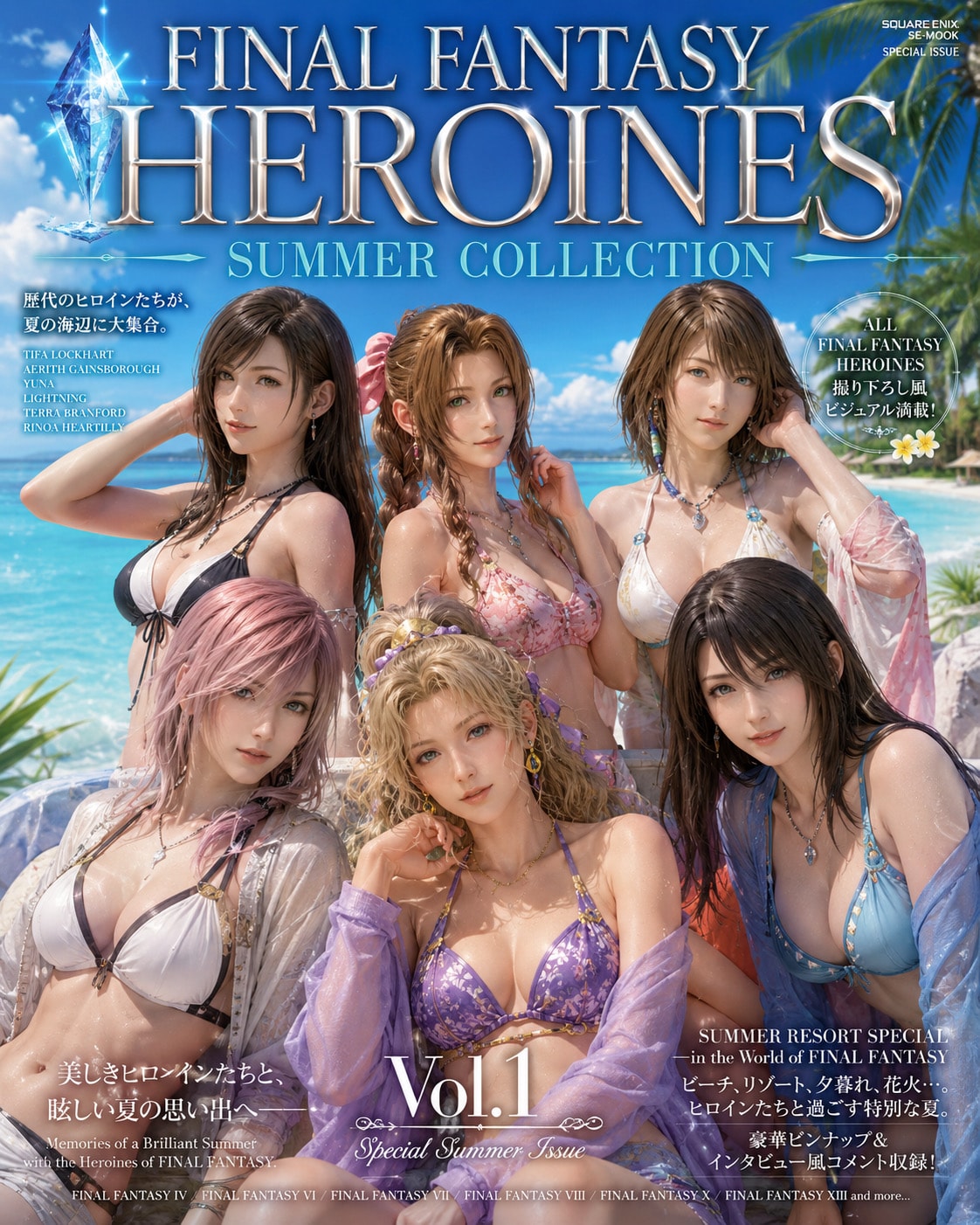 FINAL FANTASY HEROINES  SUMMER COLLECTION  Vol.1