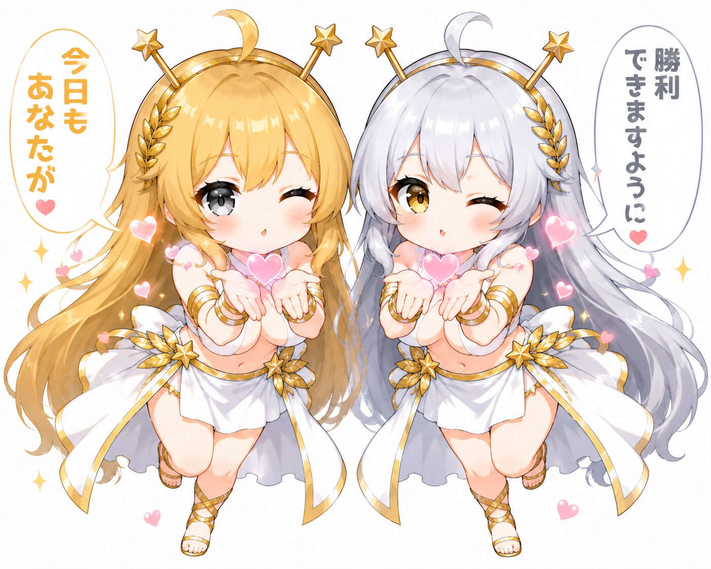 「今日もあなたが勝利できますように」