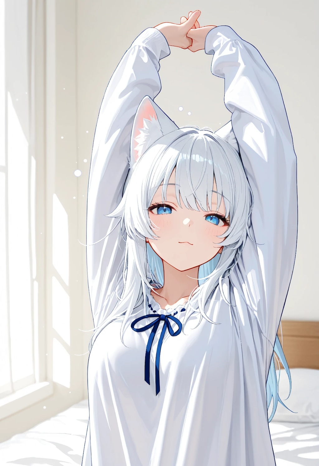 おはミウ、のびーっ｜ミウ 0522