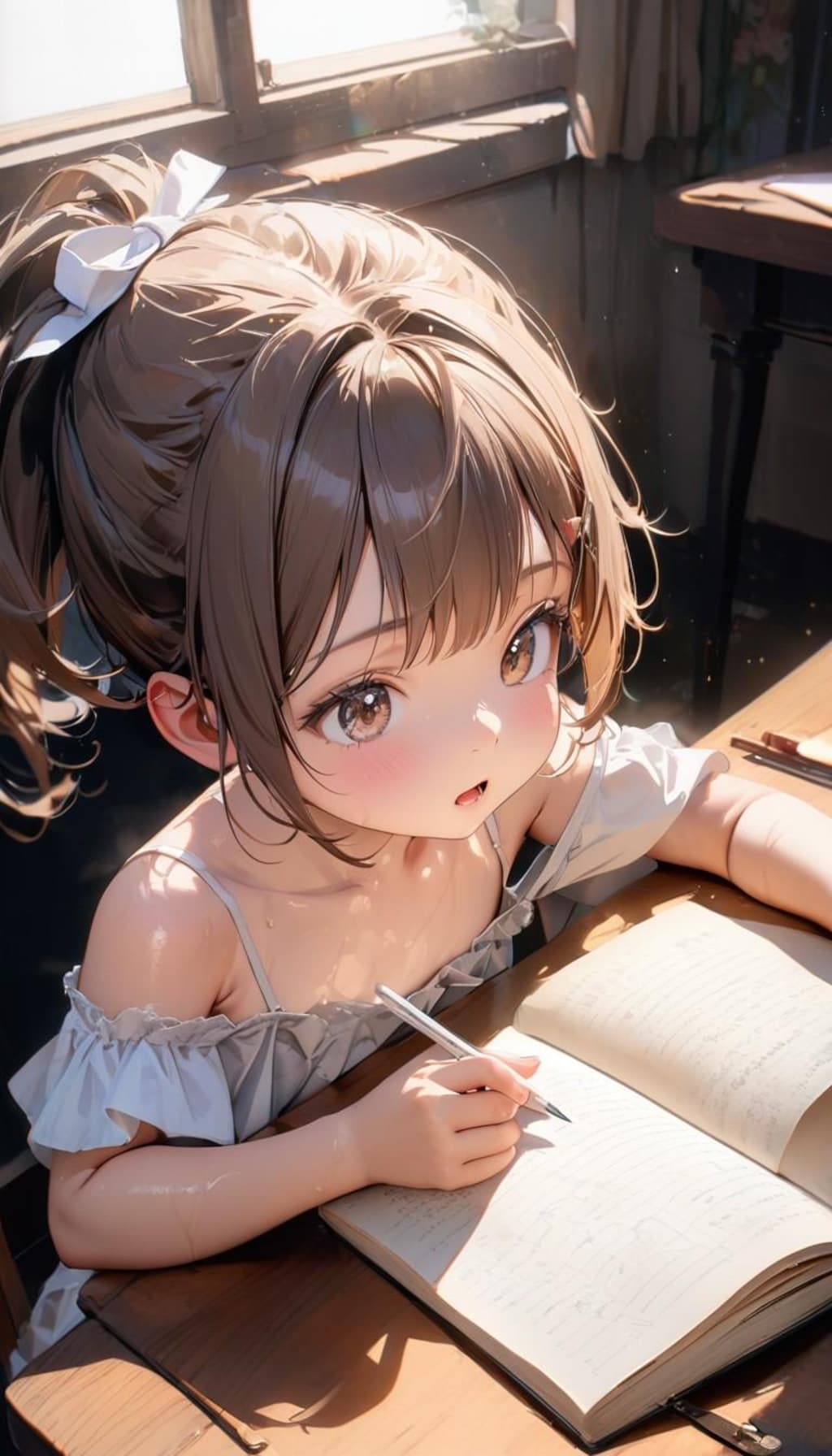 studying for a test テスト勉強