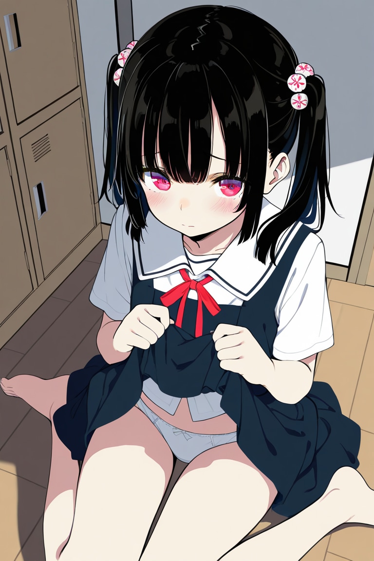 ちらっ