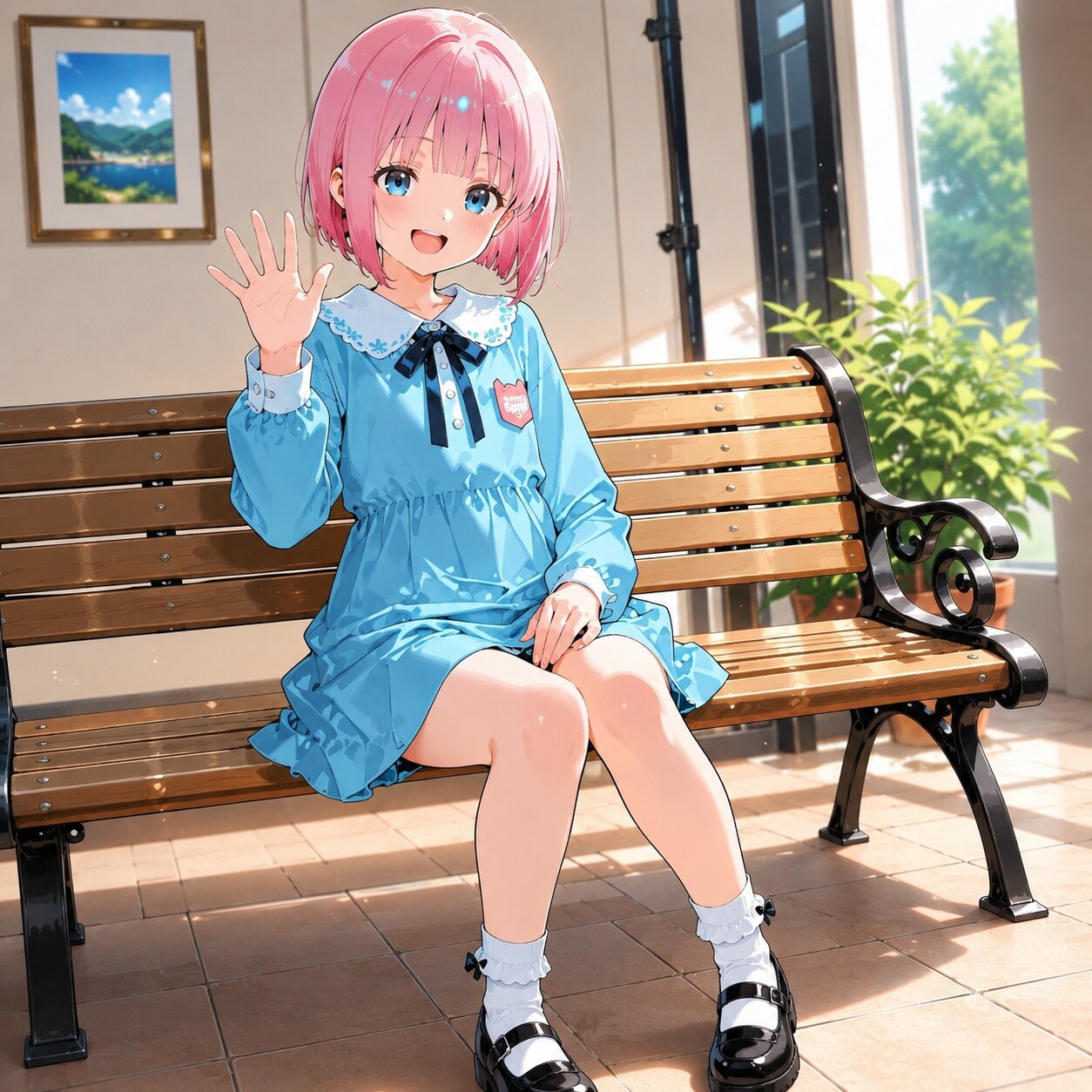 作成した画像をチャッピーさんに加工してもらう