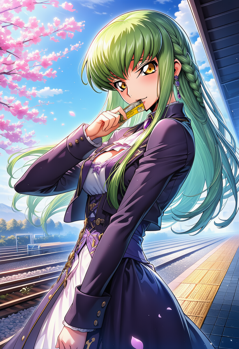 停車の余韻 ― Quiet Platform | の人気AIイラスト・グラビア