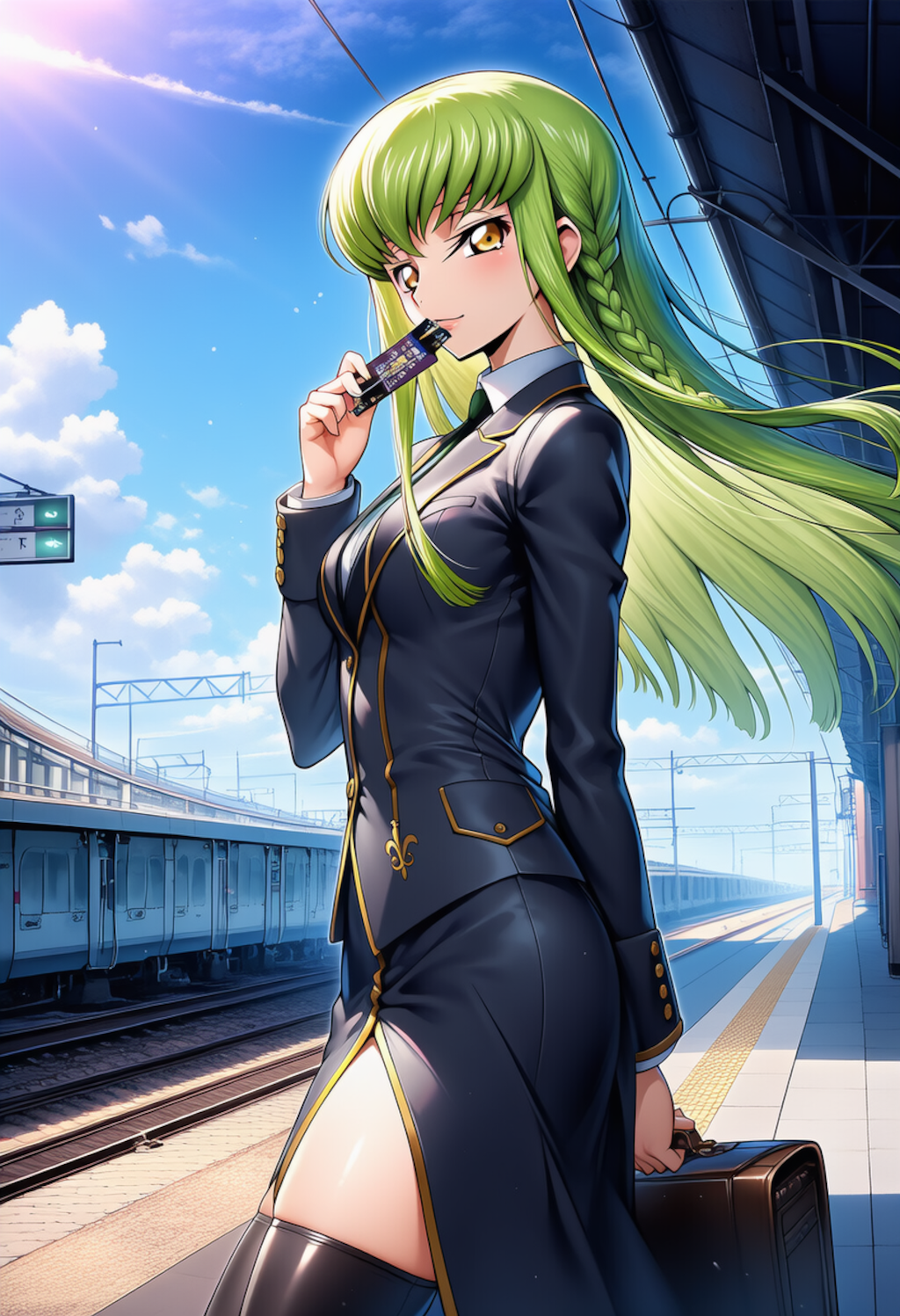 停車の余韻 ― Quiet Platform