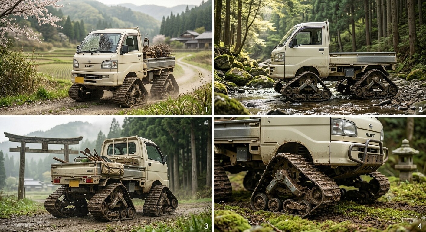 ハイゼットトラッククローラー