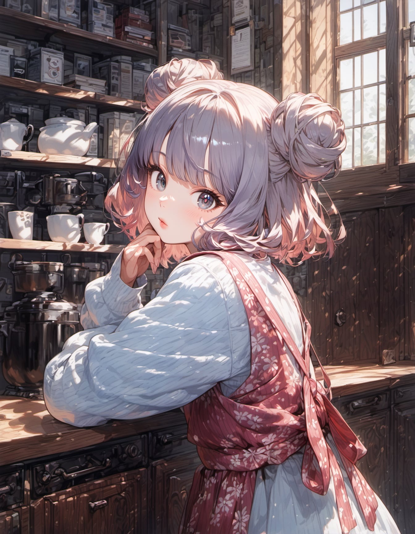 Cafe Girl | の人気AIイラスト・グラビア