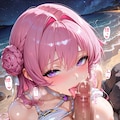 海で開放的なドロシー 4枚目