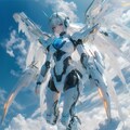 天を舞うメカ娘 2枚目