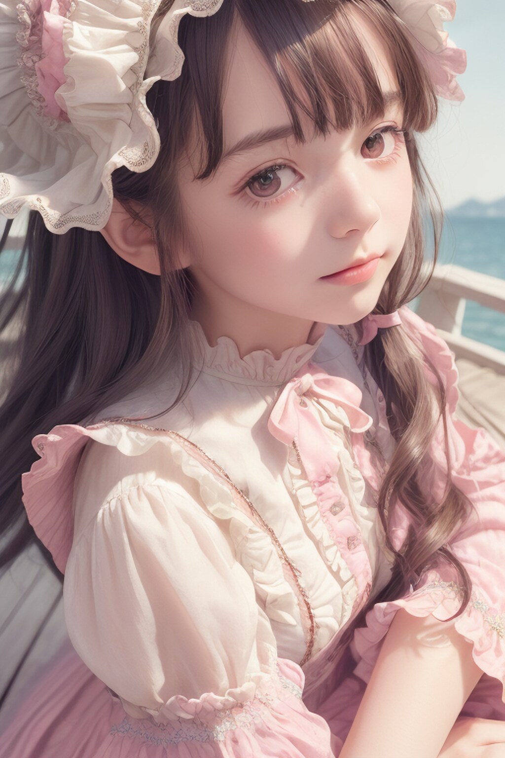 海辺のお嬢さん (ani2real版)