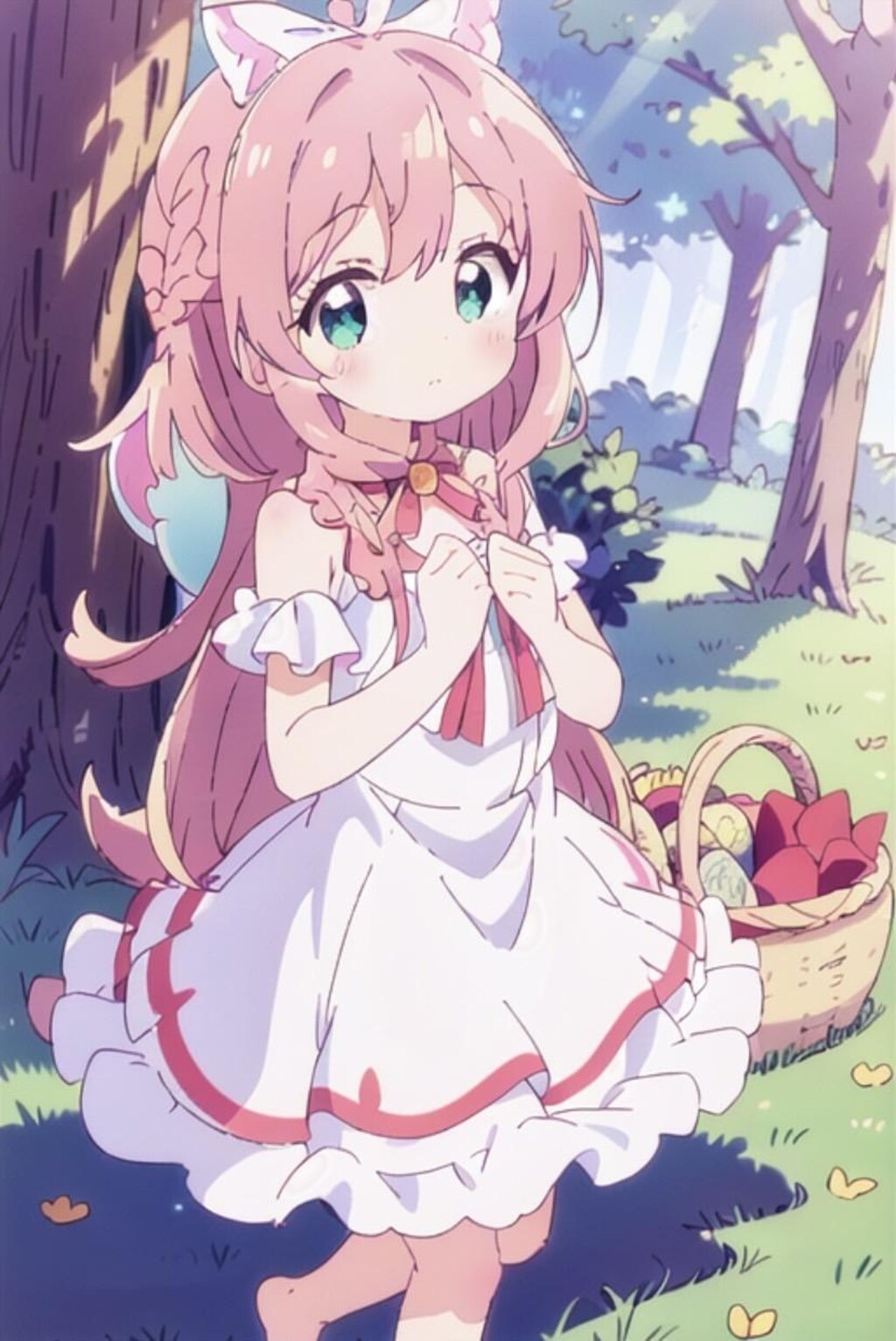 森でピクニック4