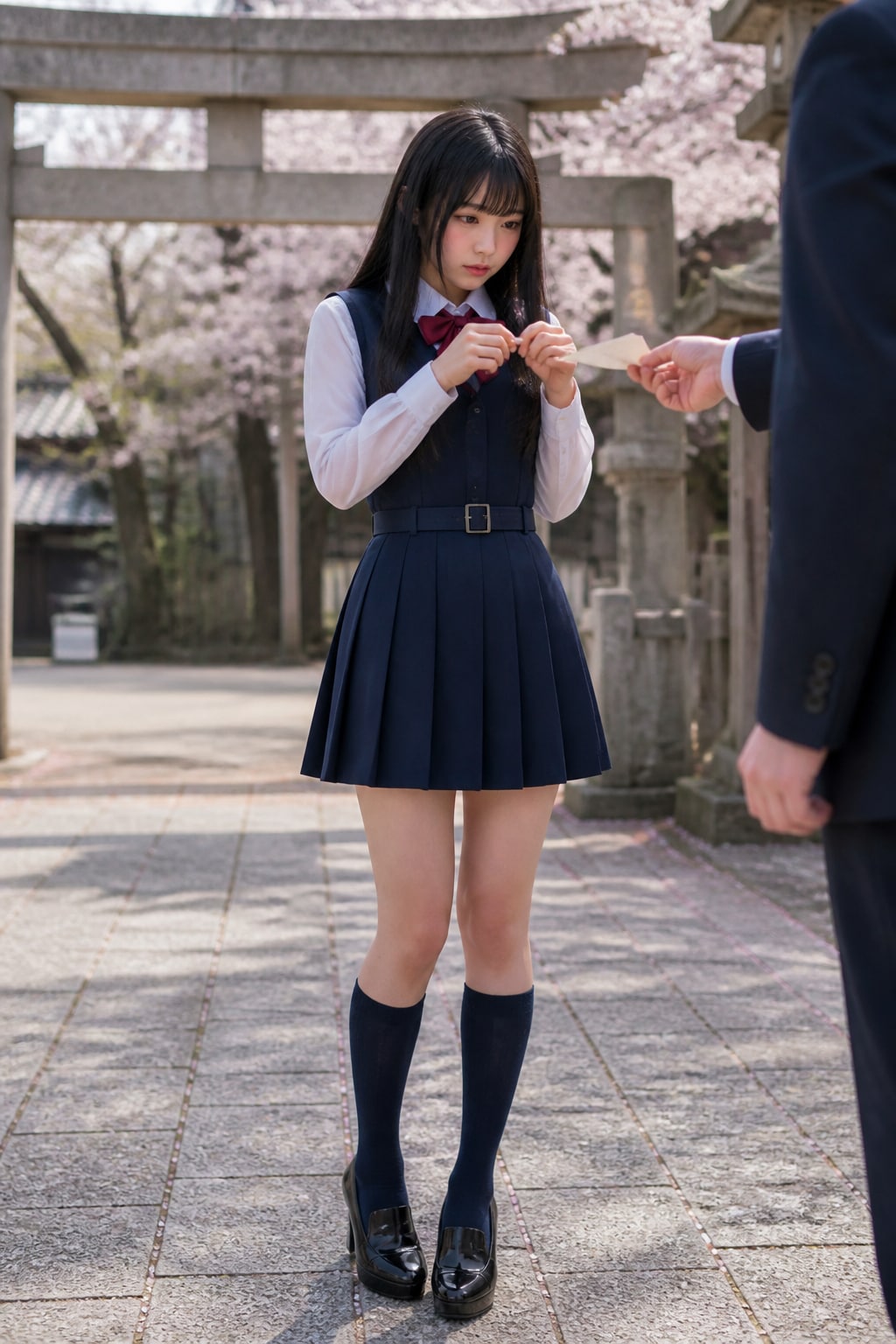 先輩から受け取る手紙♥
