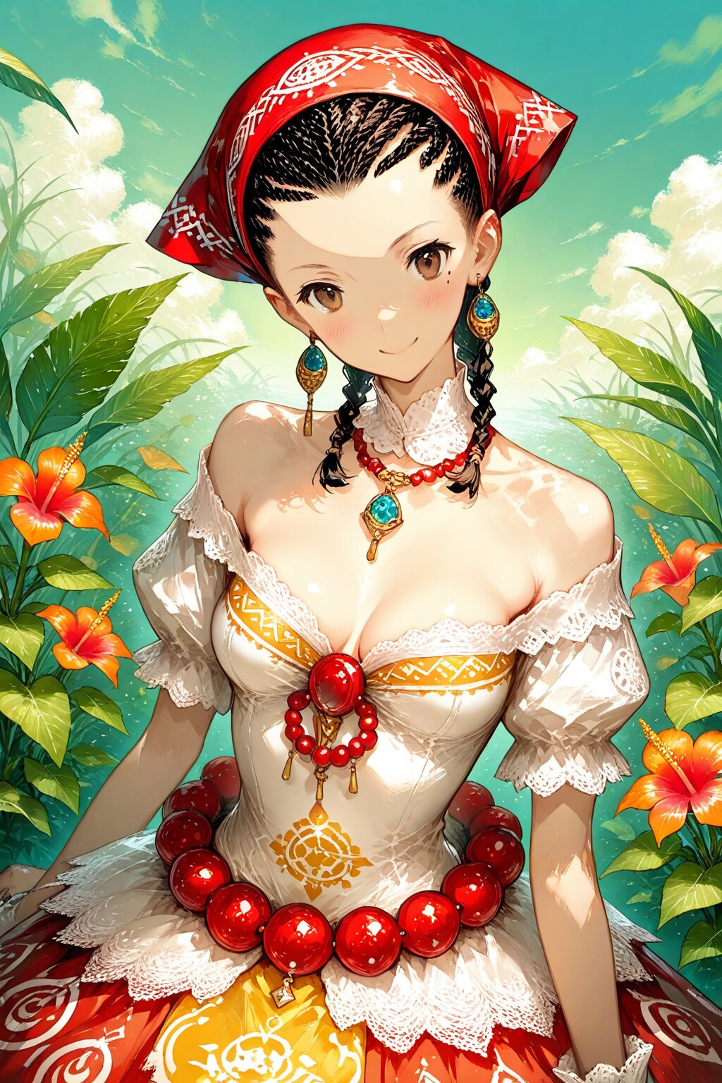 パンゲ/サントメ・プリンシペの民族衣装