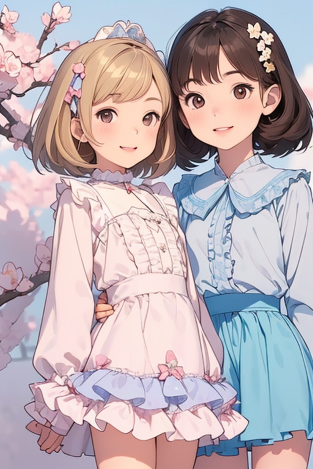 早咲きの桜だー