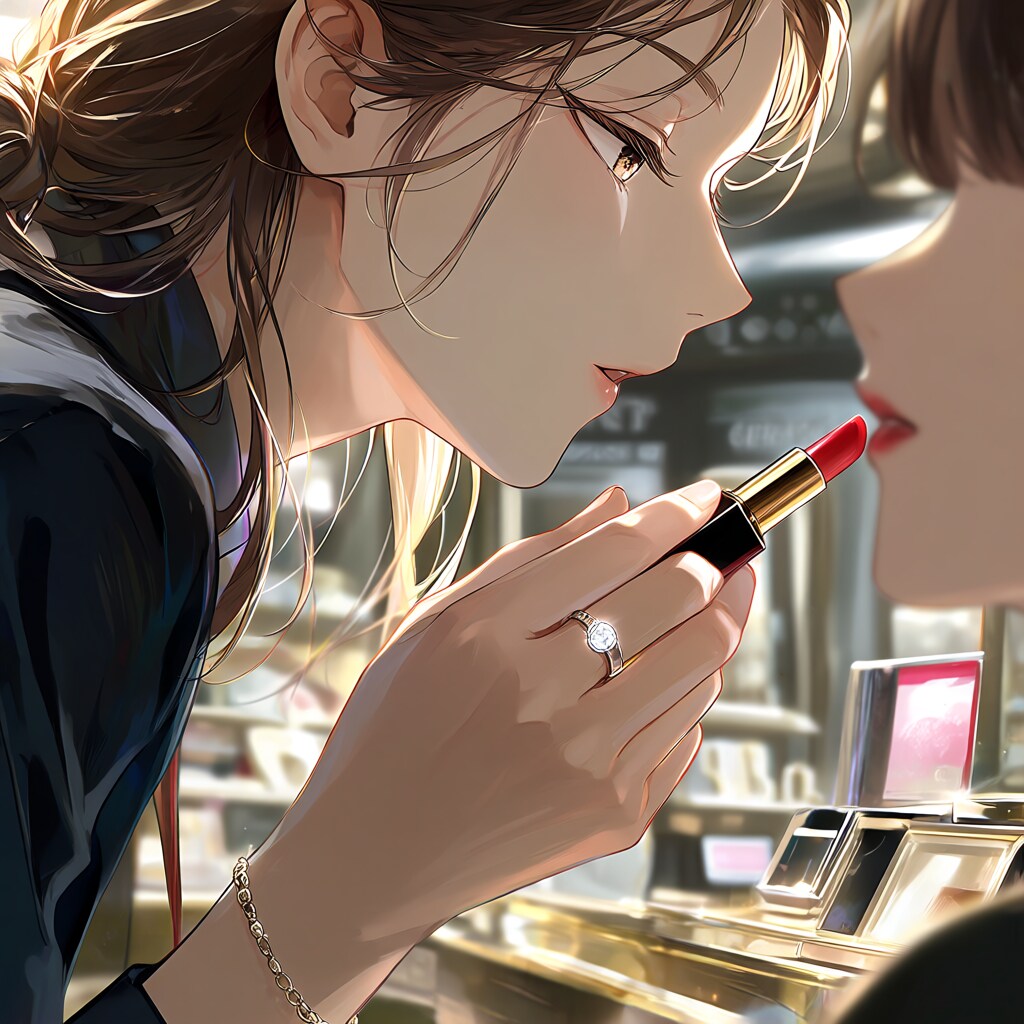 美容部員のお姉さん