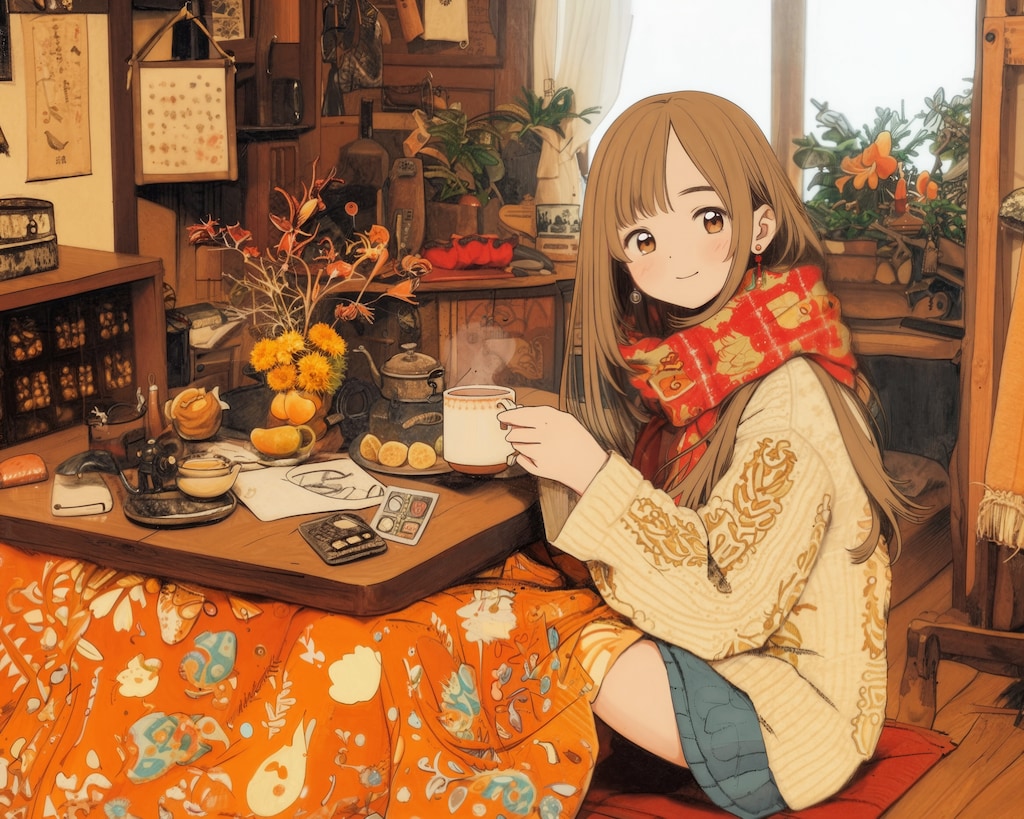 この席で、今日をほどく