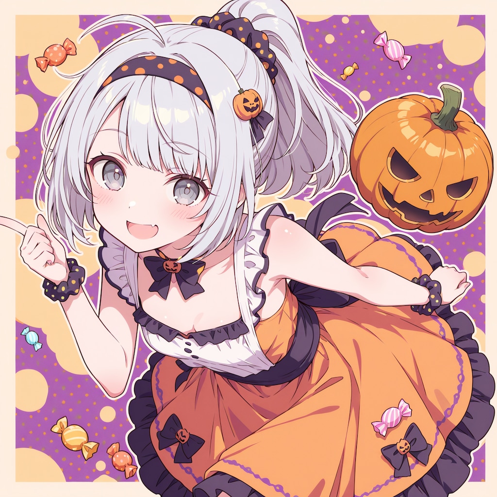 うちの子candy-jackドレス