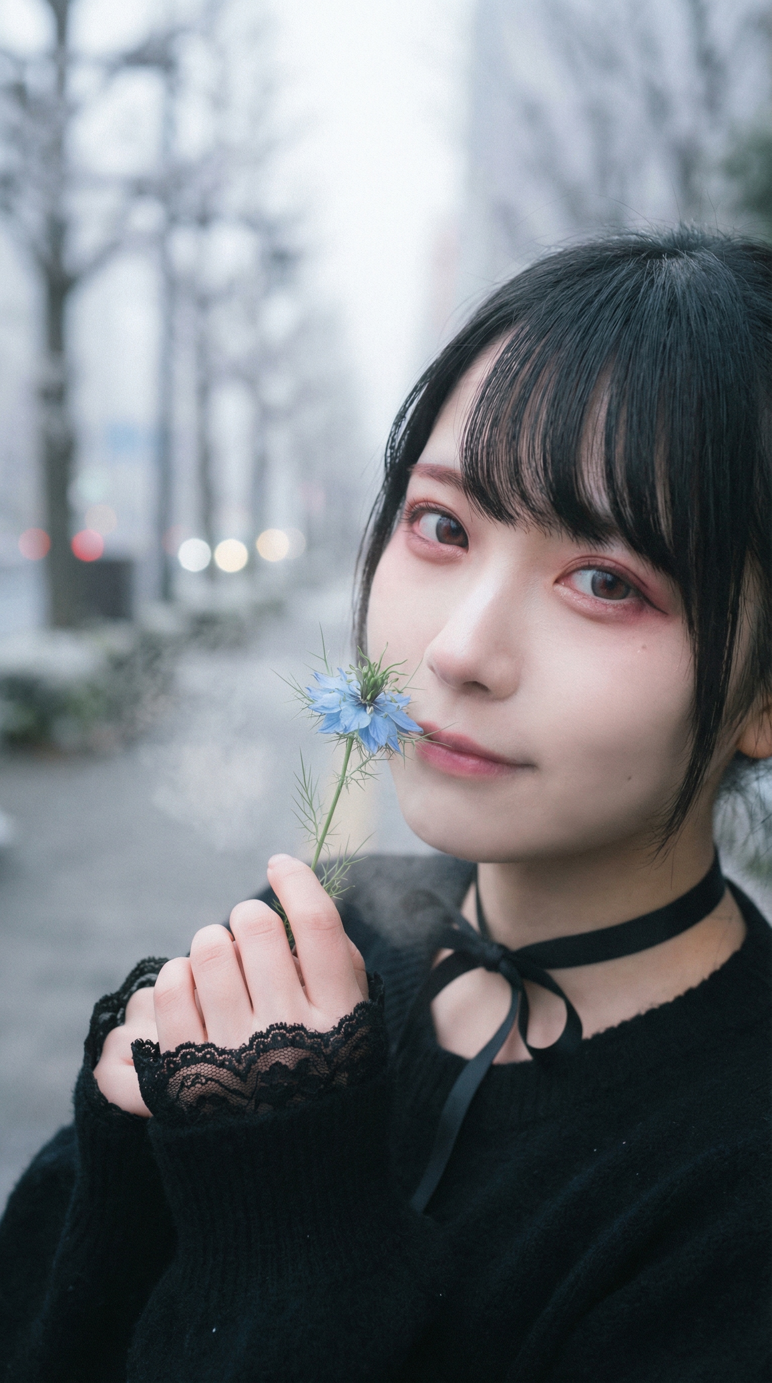 A Sapphire in the Cold | の人気AIイラスト・グラビア