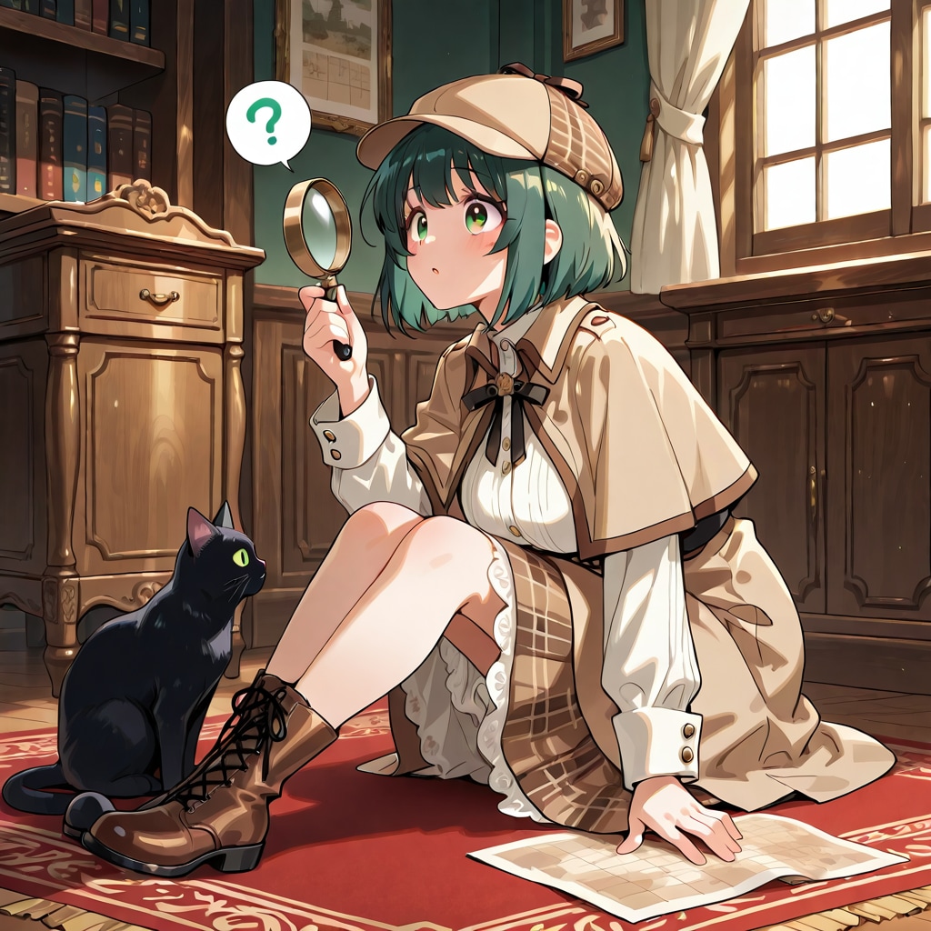 結局わかんなくなった探偵芽生ちゃん