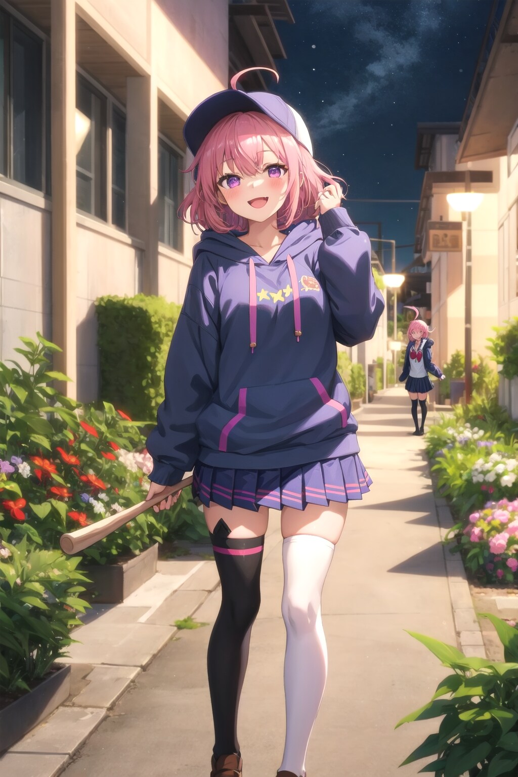 パーカーアホ毛　２ | の人気AIイラスト・グラビア