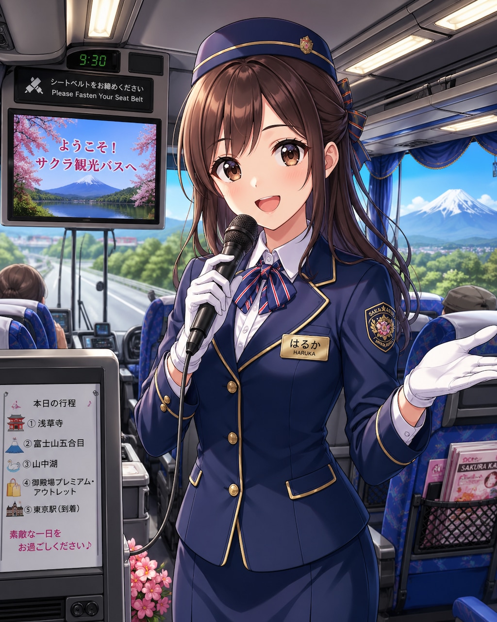 バスガイド募集！