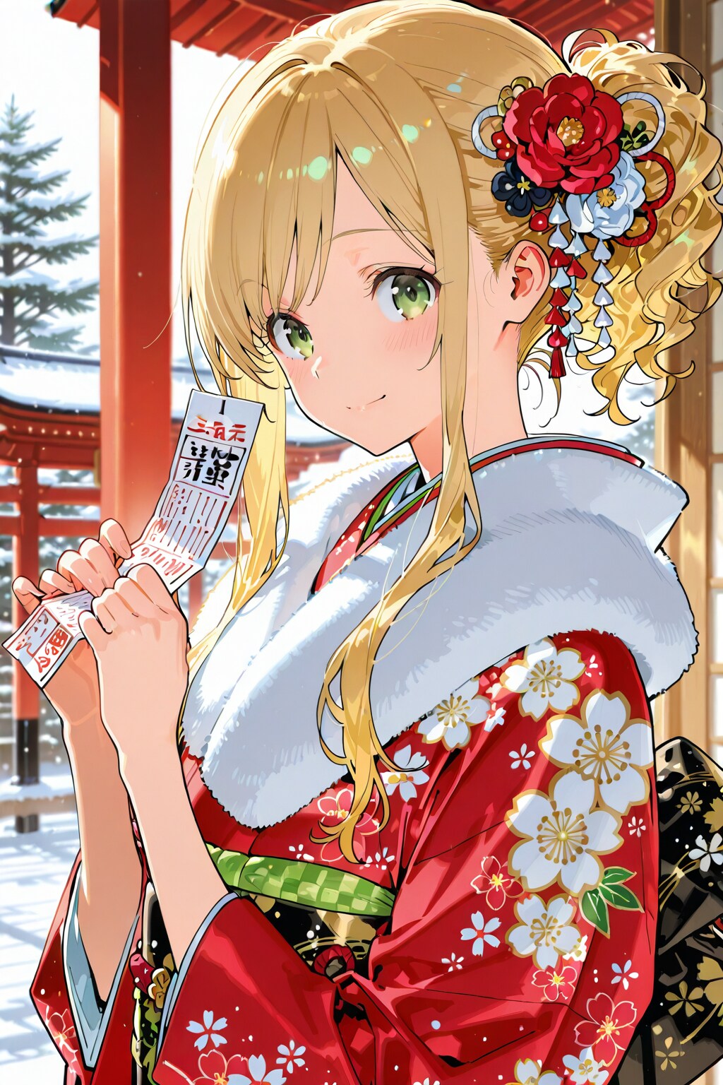 おみくじ | の人気AIイラスト・グラビア