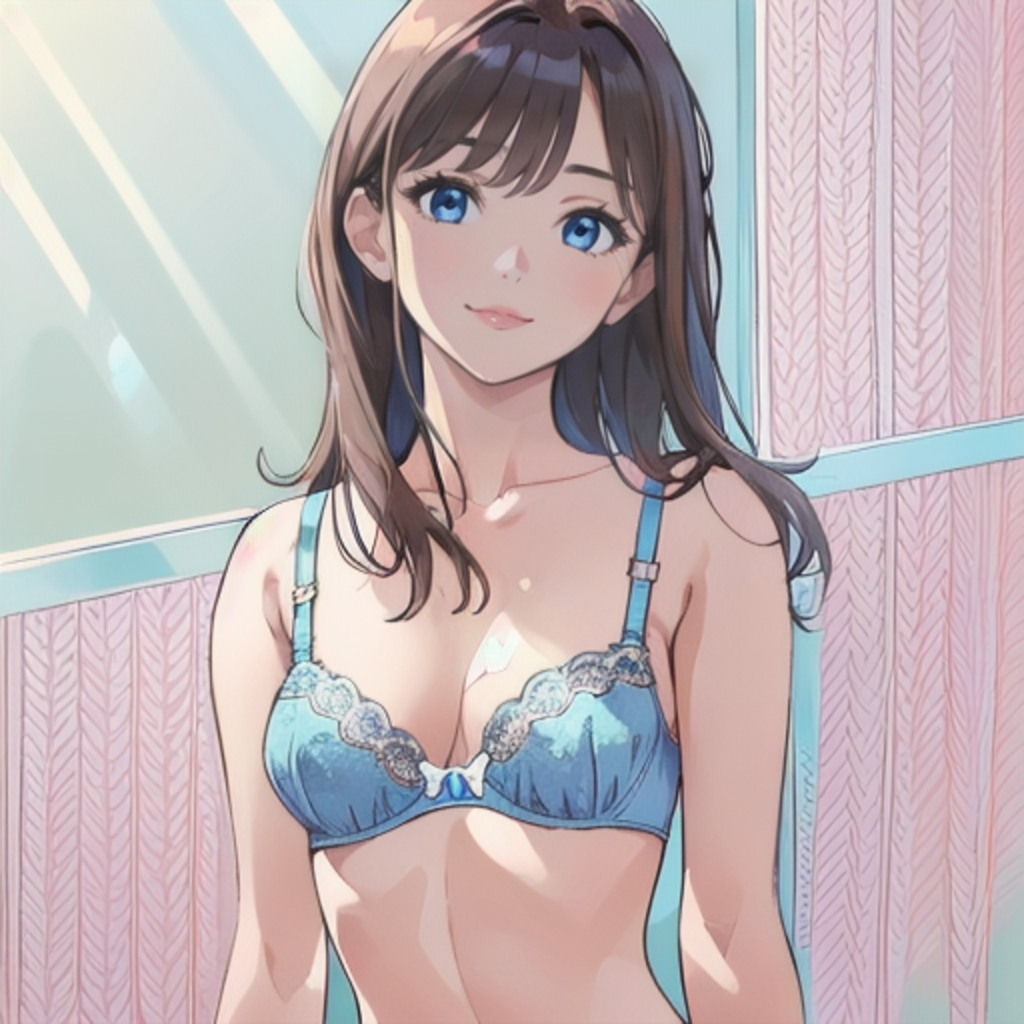 ハーフの女の子