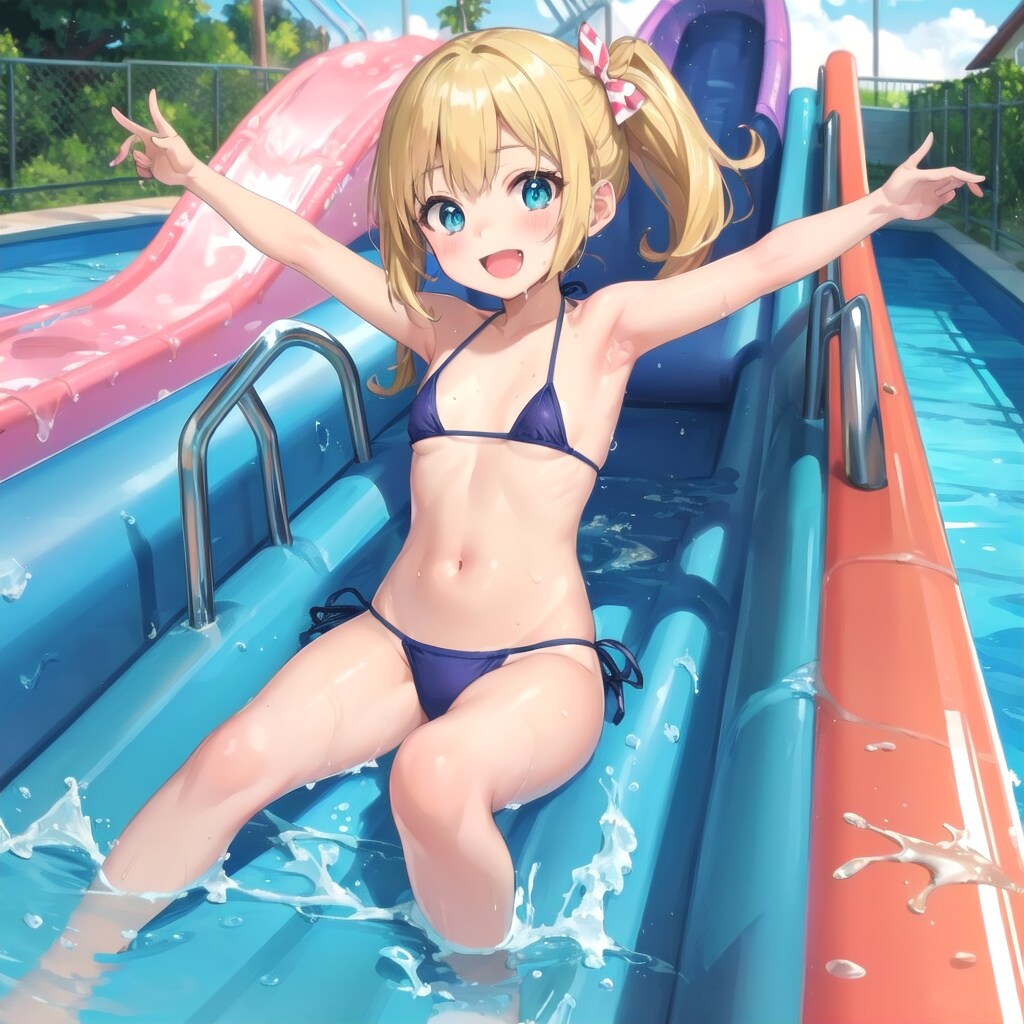 プールは美少女天国〜