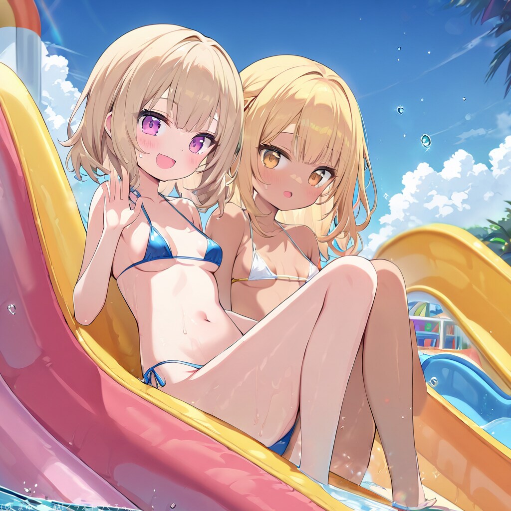 プールは美少女天国〜